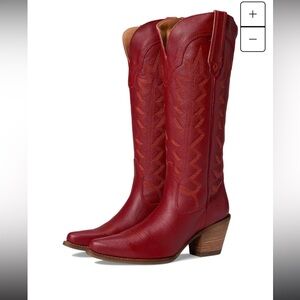 Dingo Red Leather Women's Boots
